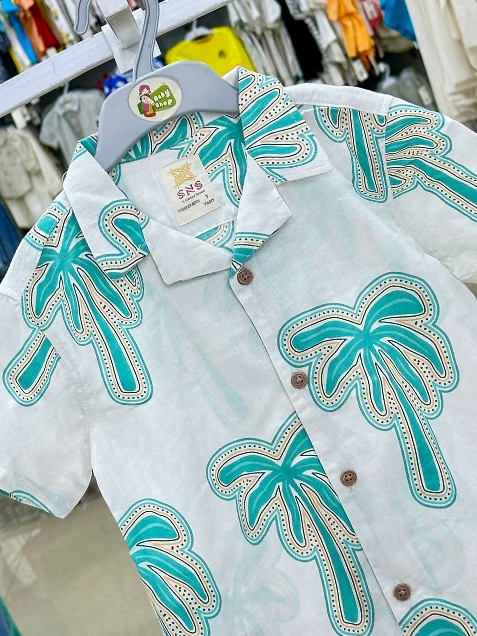 Boys Short Sleeve Shirt (0/3 M-6 Year) (112135)